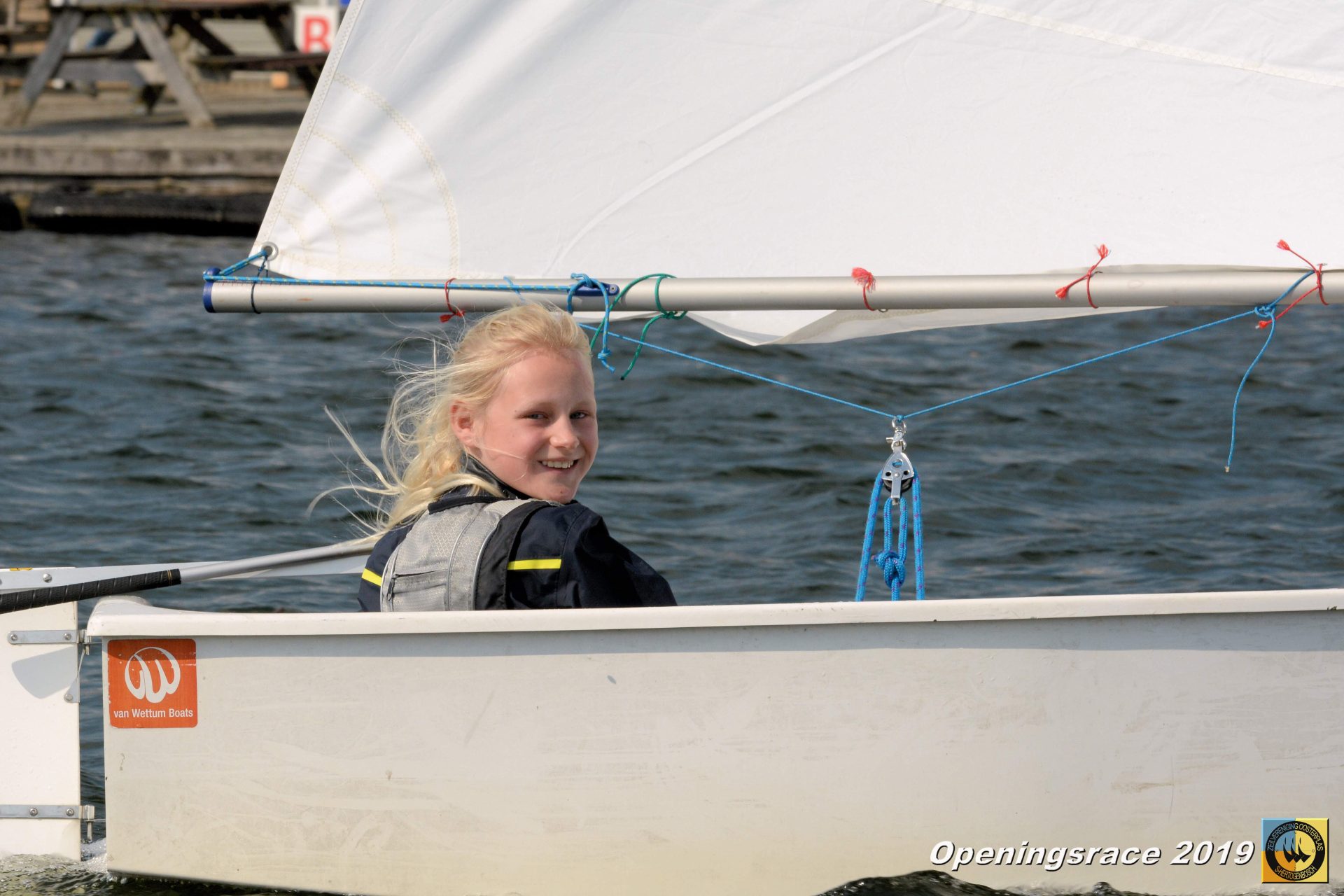 Zeilboten tijdens de Openingsrace ZVO 2019.